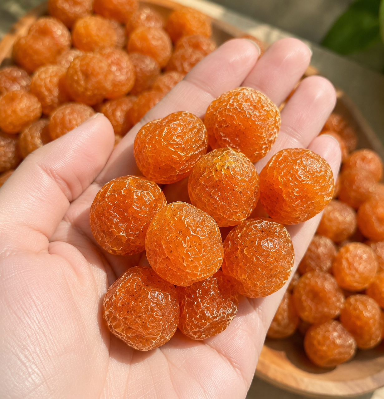 🧡🍊Say goodbye to high-calorie guilt! 🥟Satisfy your cravings with our fiber-rich Licorice Kumquats-K3