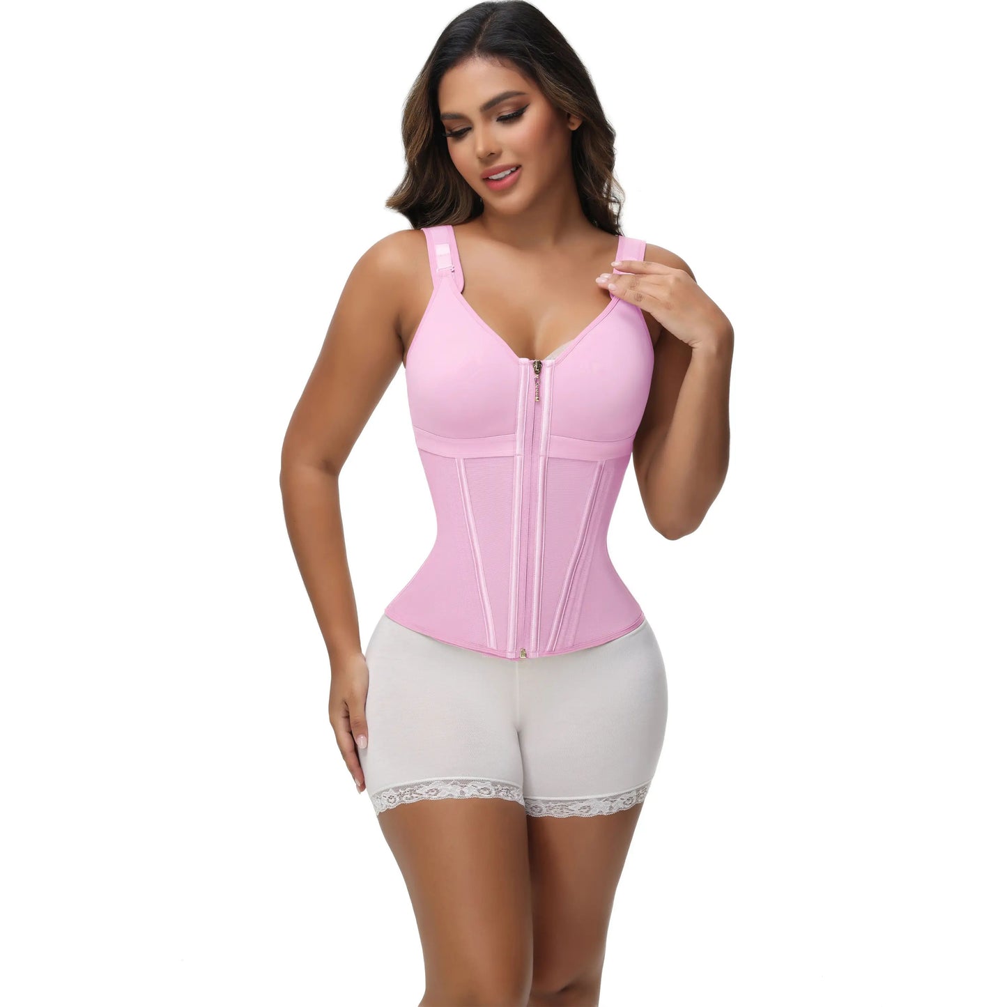 🏆Flash Sale⚡ Newly Upgraded! 🏆Waist Shapewear for Women with Bra -ZDQ8
