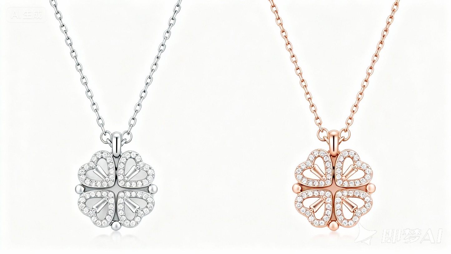 🏆Flash Sale⚡ 50K+ SOLD!💥🏆Lucky Heart Necklace-W18