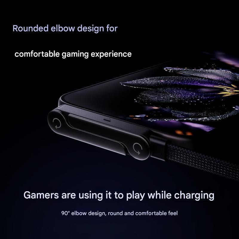 ⚡Official Authorized | MFi-Certified Cables🔥 2-in-1 Invisible Holder Charger Cable - 240W Fast Charging Cord with Built-In Phone Stand-YTY5