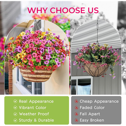 🔥Last Day 50% OFF🔥Realistic UV-Resistant Outdoor Flowers – Zero Maintenance -ZDQ8