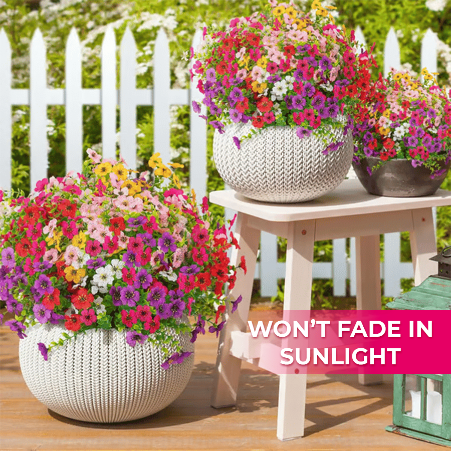 🔥Last Day 50% OFF🔥Realistic UV-Resistant Outdoor Flowers – Zero Maintenance -ZDQ8