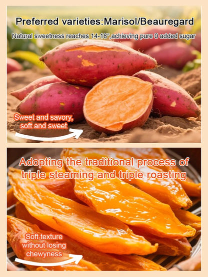 🥜🍠Say goodbye to high-calorie guilt! 🍯Satisfy your cravings with our sweet Dried Sweet Potato slices-K3