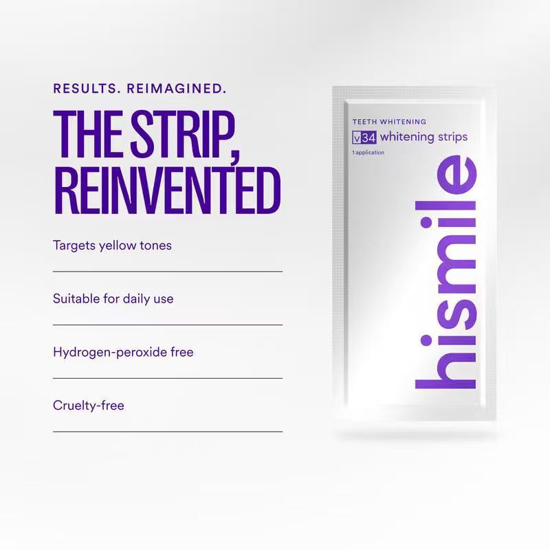 🏆Flash Sale⚡ 40K+ SOLD! 🏆- Purple Teeth Whitening Strips With Free Cheek Retractor - YTY5