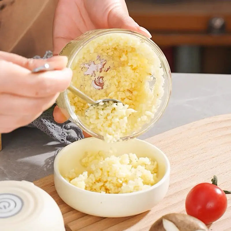 ⚡Crazy-Sale⚡Limited-Time Offer🔌 USB Rechargeable，300ML Electric Mini Chopper 🔥-102