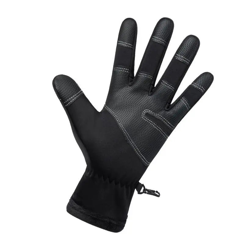 🔥🔥Outdoor Winter Gloves Touchscreen Windproof Full-Finger Fleece Lined for Men Women Sports Travel Daily Activities Unisex-ZZQ