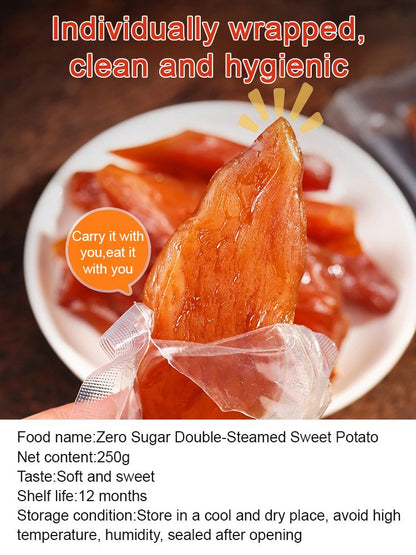 🥜🍠Say goodbye to high-calorie guilt! 🍯Satisfy your cravings with our sweet Dried Sweet Potato slices-K3