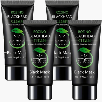 🏆Flash-Sale⏰180K+ SOLD! 💥Rozino Bamboo Charcoal Blackhead Peel-Off Mask with Glycerin & Witch Hazel Extract for Deep Cleansing Pore Shrinking Gentle Moisturizing-#YEP8