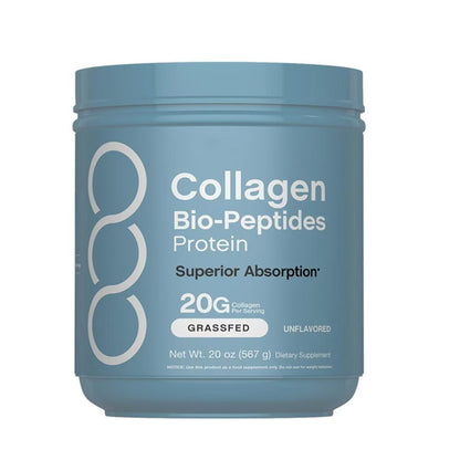 🏆Flash Sale⚡ 50K+ SOLD! 🏆Collagen Bio-Peptides Powder 20oz - Grassfed Protein Supplement - Advanced with 18 Essential Amino Acids-#YUN7