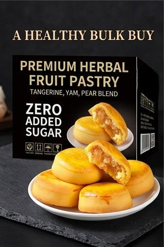🦮Flash Sale⚡ 60K+ SOLD! 🏆- Chen Pi, Yam, and Pear Cake-Zero Sugar Friendly for Sugar Control Crowd-B01