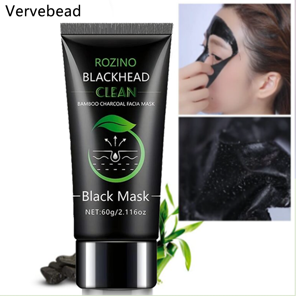 🏆Flash-Sale⏰180K+ SOLD! 💥Rozino Bamboo Charcoal Blackhead Peel-Off Mask with Glycerin & Witch Hazel Extract for Deep Cleansing Pore Shrinking Gentle Moisturizing-#YEP8