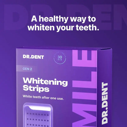 ⚡Flash-Sale⚡100k-sold⚡DRDENT Purple Teeth Whitening Strips - Safe for Enamel - ZDQ8