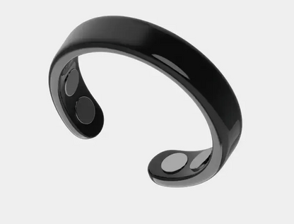 Magnetic Ring   – Elegant Stainless   Steel Ring – Magnet   Rings -A11