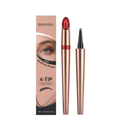 🏆Flash Sale⚡ 50K+ SOLD! 🏆Waterproof 4-Fork Eyebrow Pen – Long-Lasting, Smudge-Proof, Beginner-Friendly, Multi-Use-#YUN7