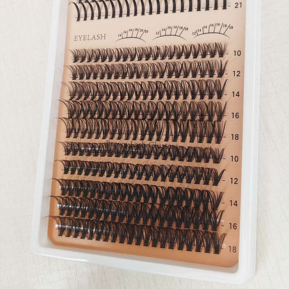 🏆Flash Sale⚡ 50K+ SOLD! 🏆DIY Lash Clusters Kit – 30D & 40D Mix, Sectional Layered Extensions, Natural Look, Easy Application-#YUN7