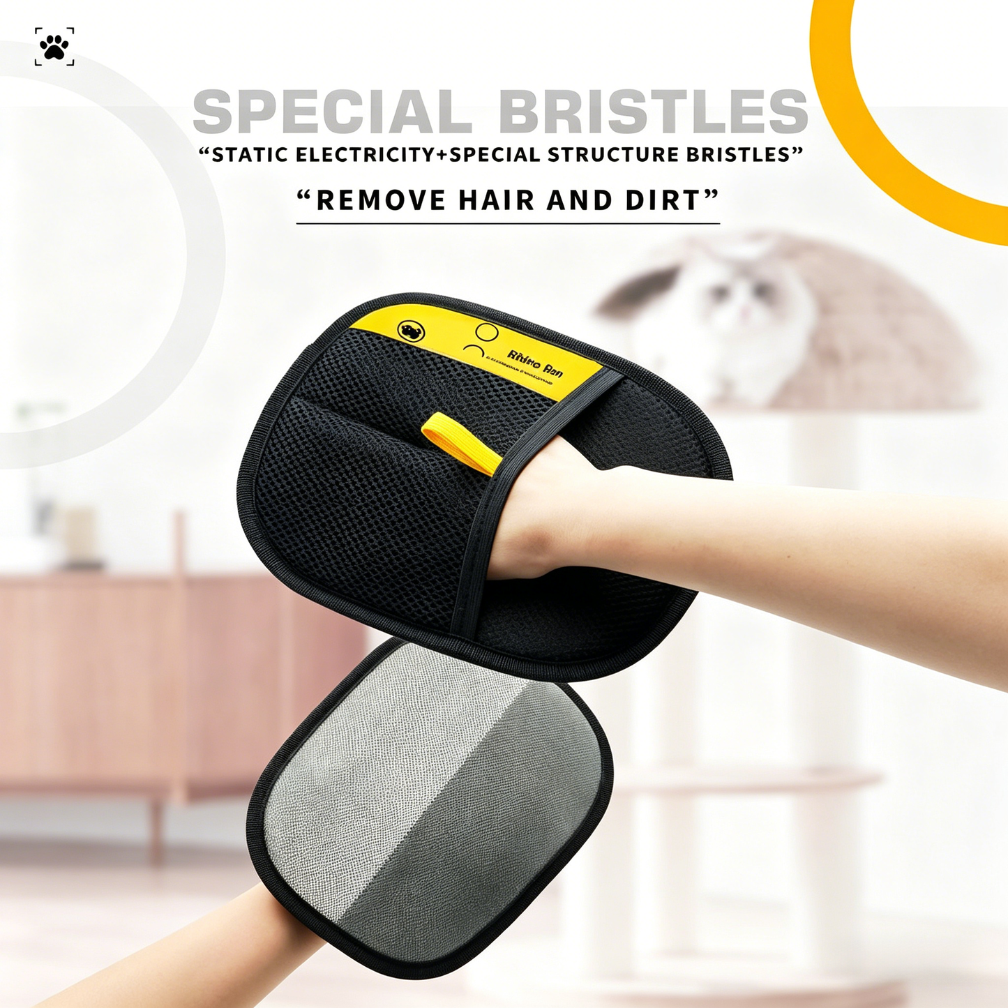 ✨Last Day 50% OFF - Pet hair remover Electrostatic gloves-886