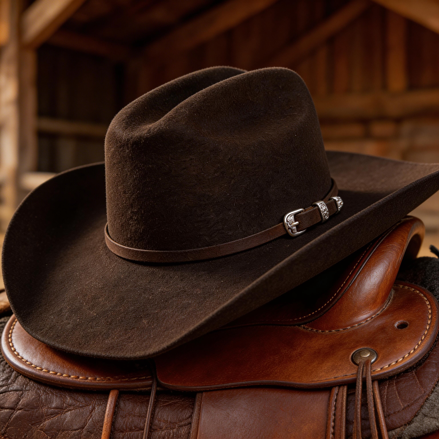 🏆Flash Sale⚡ Newly Upgraded! 🏆Unisex 3X Felt Cowboy Hat-ZDQ8