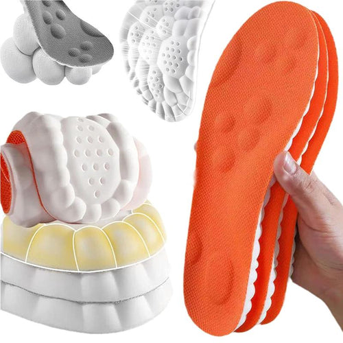 🏆Flash Sale⚡ 50K+ SOLD! 🏆4D Shoe Cloud Insoles for Men Women, Soft Memory Foam Orthotic Shoe Inserts Sports Insoles-#YUN7