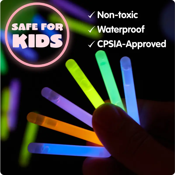 ⚡Crazy-Sale⚡60k-Sold⚡PcsGlow in the Dark for Kids Easter Basket Stuffers, Easter Egg Hunt Party Favors Classroom Decorations Supplies-INT