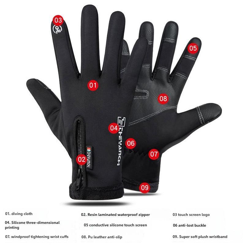 🏆Flash Sale⚡ 50K+ SOLD!💥🏆Outdoor Winter Gloves Touchscreen Windproof -A11