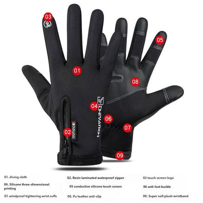 🏆Flash Sale⚡ 50K+ SOLD!💥🏆Outdoor Winter Gloves Touchscreen Windproof -A11