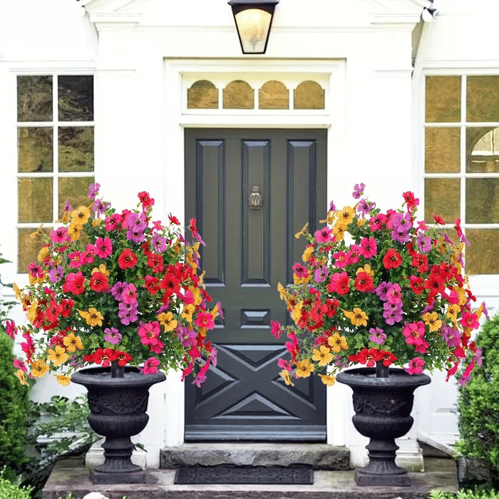 Last Day Promotion! 🔥Outdoor/Indoor UV Resistant & Waterproof Artificial Flower Decor ✅-102