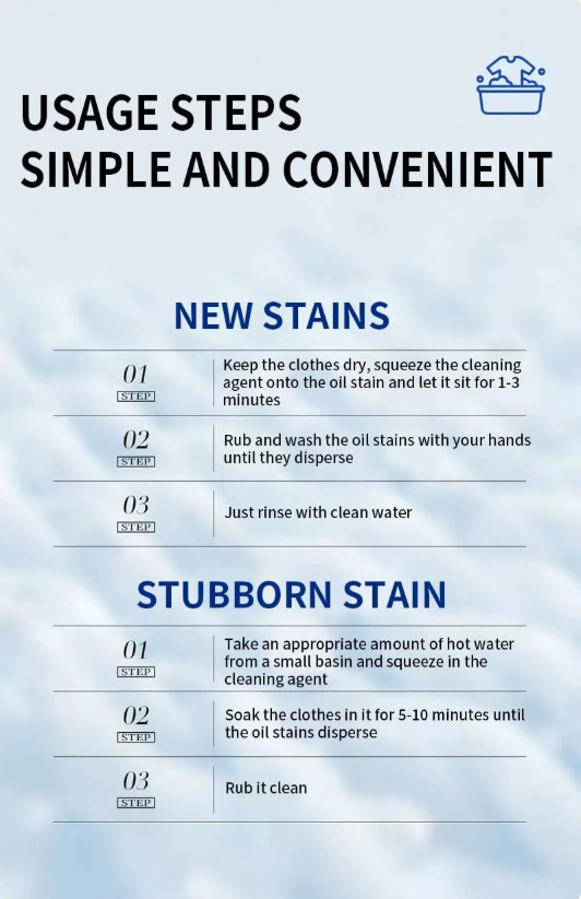💧Clothing emulsifier, ✨Non-lonicLaundry Pre-Treatment - YourGo-To Laundry Cleaner-102