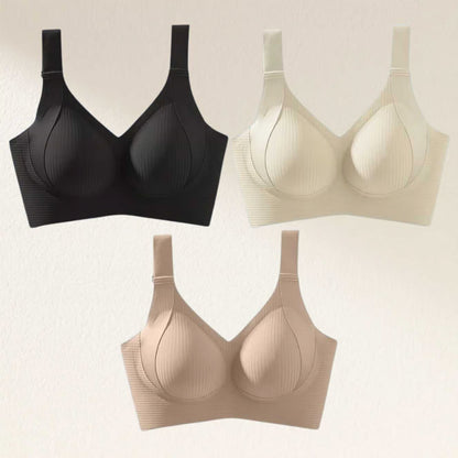 ⚡Flash-Sale⚡100k-sold⚡【⏰BUY 2 GET 1 FREE🔥】Versatile Comfy Lift & Flex Wireless Bra-HZ