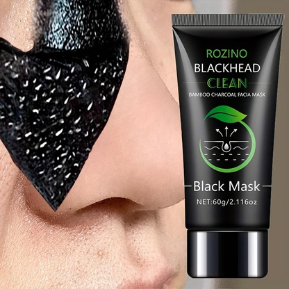 🏆Flash-Sale⏰180K+ SOLD! 💥Rozino Bamboo Charcoal Blackhead Peel-Off Mask with Glycerin & Witch Hazel Extract for Deep Cleansing Pore Shrinking Gentle Moisturizing-#YEP8