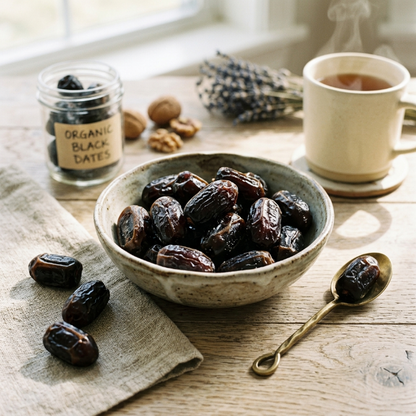 🍨Say goodbye to high-calorie guilt! 🥰Natural Purple Black Dates to Help You Achieve the Body You Love-C7