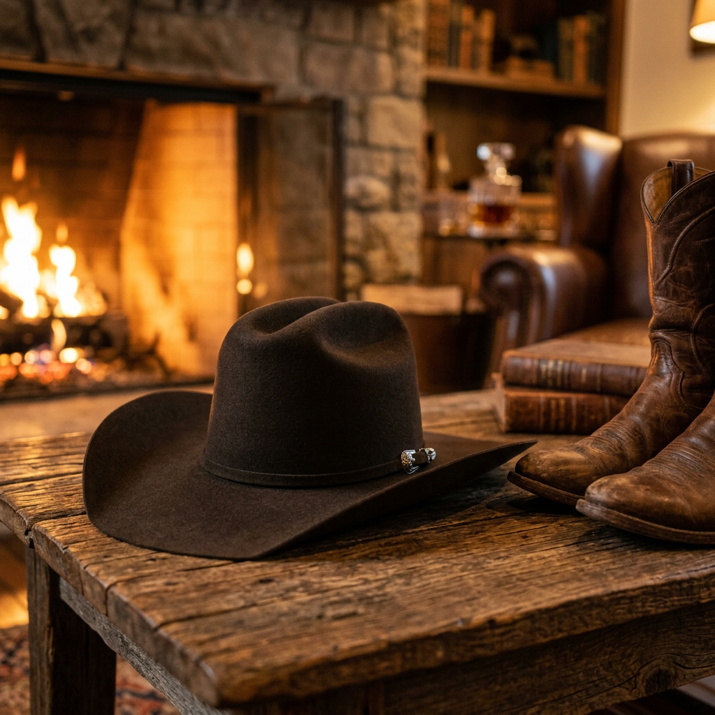 🏆Flash Sale⚡ Newly Upgraded! 🏆Unisex 3X Felt Cowboy Hat-ZDQ8