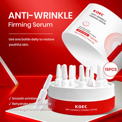 🏆Flash Sale⚡ 60K+ SOLD! 🏆15pcs Anti-Wrinkle Firming Serum-HZ