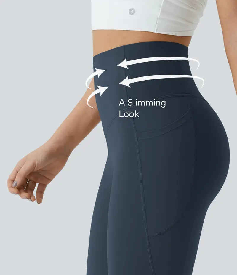 ⚡Flash-Sale⚡100k-sold⚡High Waist Scrunch Butt Lift Leggings Tummy Control Pockets-#YUN7