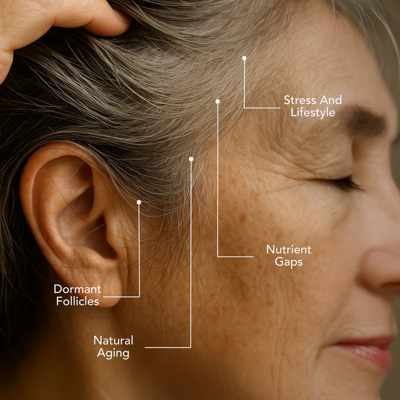 SimpleSigil™Gray Repair Hair Serum - Sale-W18