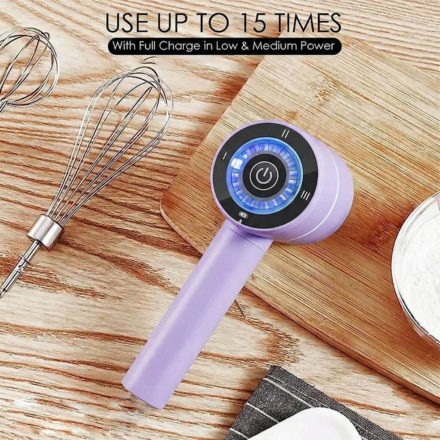 ⚡Flash-Sale⚡100k-sold🎉Electric Hand Whisk With USB Charging-ZDQ8