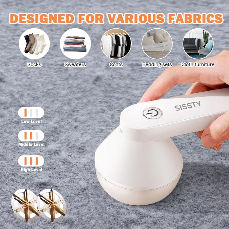 🏆Flash Sale⚡ 50K+ SOLD! 🏆Rechargeable Fabric Shaver - Efficient Sweater and Lint Shaver for Clothes, Removing Fuzz, Lint Balls, Pills, and Hairballs.Christmas Gift.-#YUN7