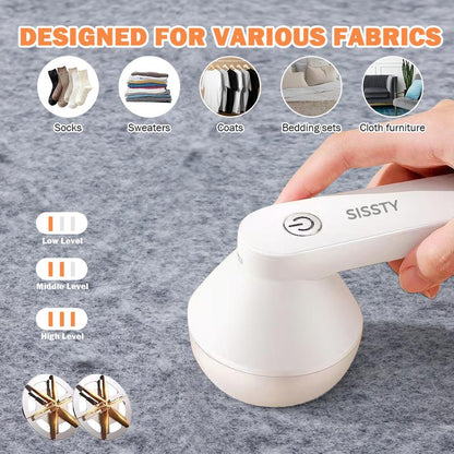 🏆Flash Sale⚡ 50K+ SOLD! 🏆Rechargeable Fabric Shaver - Efficient Sweater and Lint Shaver for Clothes, Removing Fuzz, Lint Balls, Pills, and Hairballs.Christmas Gift.-#YUN7