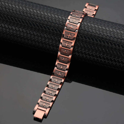 🔥70% OFF Only For Today! 🔥Copper Bracelet for Men 99.99% Pure Copper Adjustable-W18