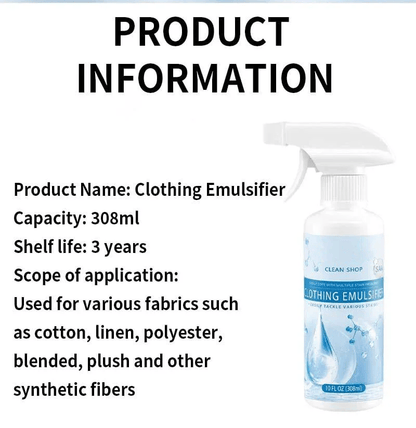 Clothing emulsifier, Non-Ionic Laundry Pre-Treatment - Your Go-To Laundry Cleaner✨-INT