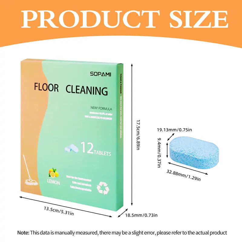 ⚡Crazy-Sale⚡60k-Sold⚡Floor Cleaning Tablets-A01