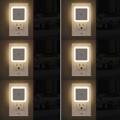 🏆Flash Sale⚡ Newly Upgraded! 🏆Plug-in LED Night Light | Dusk to Dawn Warm White Lamp-HZ