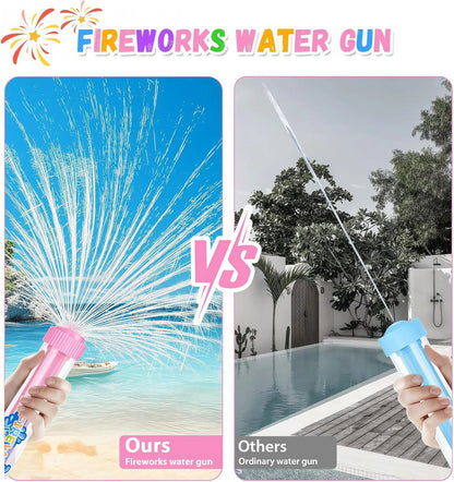 🥳2026 HOT SALE🥳💞Fireworks Water Gun,Perfect for beach, pool or bath. Lightweight & ergonomic-YTY5