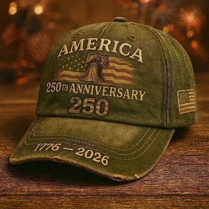 ⚡Flash-Sale⚡100k-sold⚡🔥Last Day 49% OFF - United States 250th Anniversary Red Cap - HZ