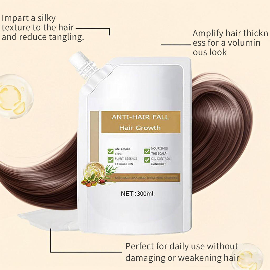 💜 LAST DAY PROMOTION - GET 2ND BAG 70% OFF💜Anti-Hair Fall Hair Loss Treatment Shampoo-W18