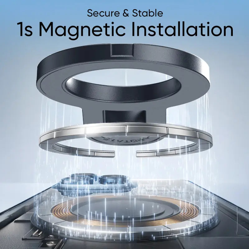 ⚡Flash-Sale⚡100k-sold⚡NEW - MAGIC JOHN 4-in-1 Multifunctional Magnetic Selfie Stick – 360° Rotation-A01