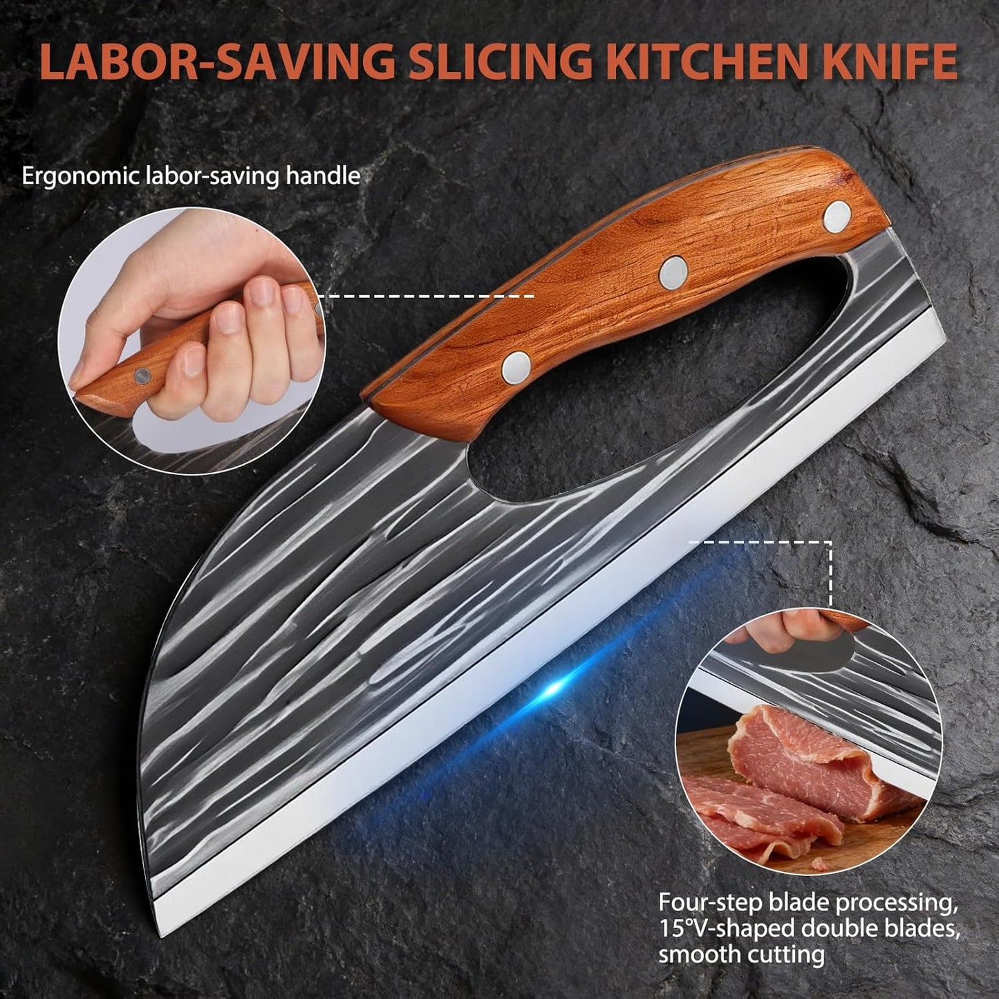 🏆Buy 1 Get 1 Free Hand-Forged Kitchen Knife Set-A01