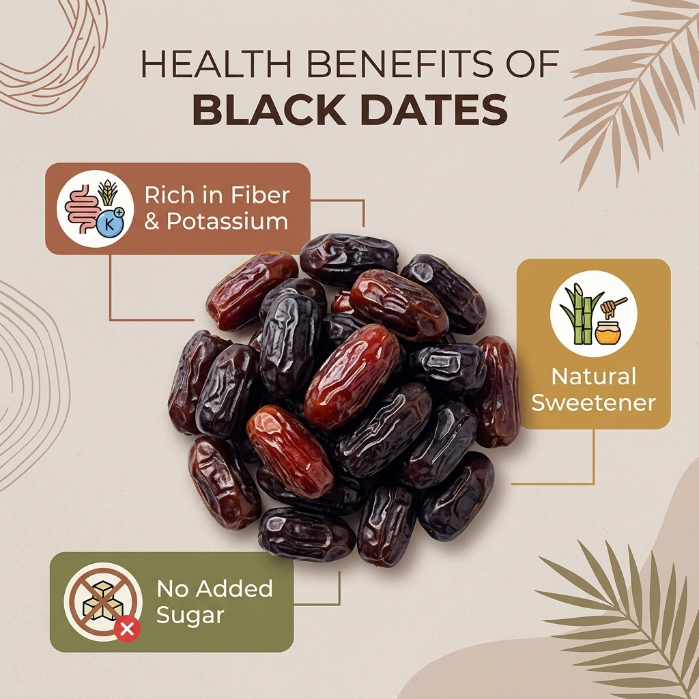 🎂Say goodbye to high-calorie guilt! 🥰Natural Purple Black Dates to Help You Achieve the Body You Love-C7