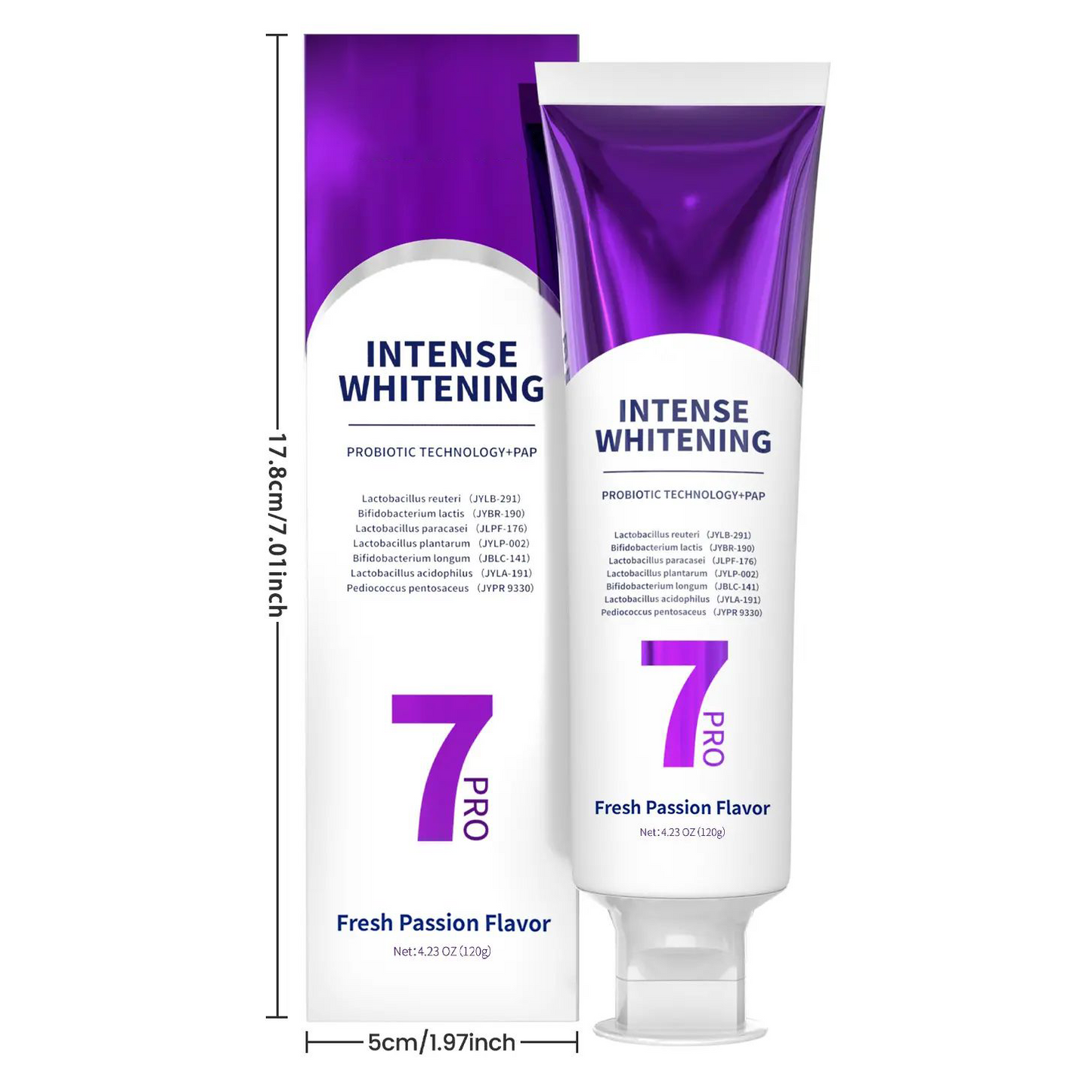 ⏰️Flash-Sale⚡New 7-Pro Intensive Toothpaste | Upgraded Purple Formula with 7 Probiotics | Deep Enamel Repair & Long-Lasting Freshness⚡-YTY5