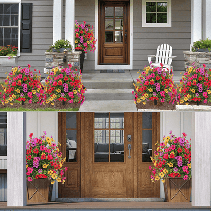 Last Day Promotion! 🔥Outdoor/Indoor UV Resistant & Waterproof Artificial Flower Decor ✅-102