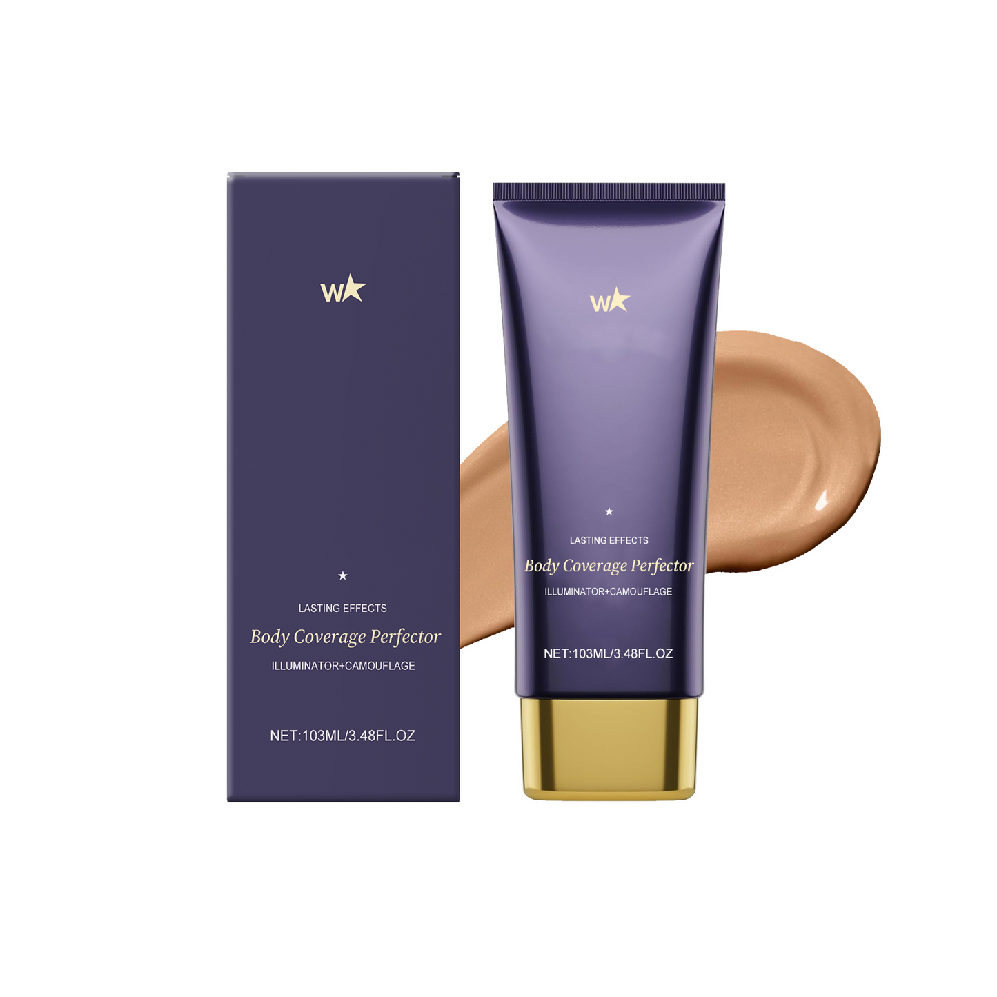 🏆Flash Sale⚡ 50K+ SOLD! 🏆Brown Body Concealer Cream – Covers Imperfections, Evens Skin Tone, Long-Lasting, Waterproof-#YUN7